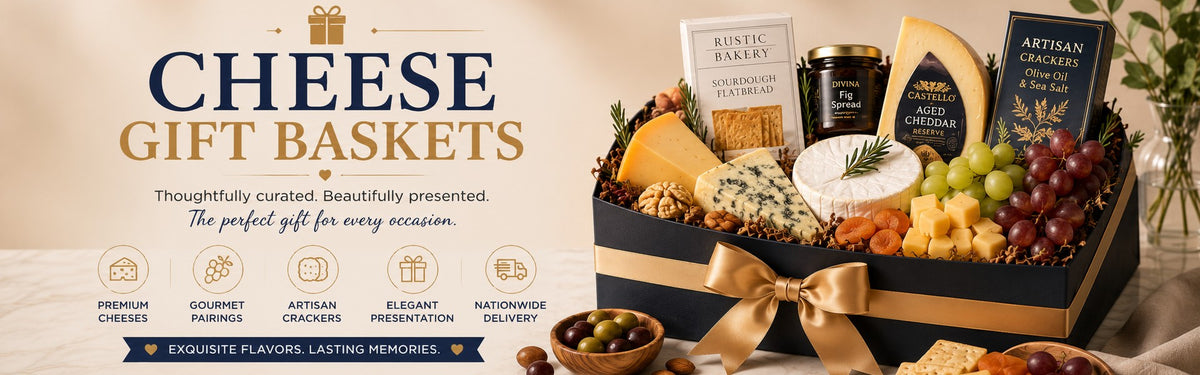 Cestas de regalo de queso