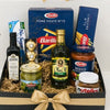 Caja de regalo de productos esenciales de despensa italiana