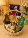 Vineyard Duo Wine & Gourmet Snack Gift Basket