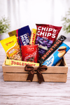 Golden Chocolate and Snacks Harvest Hamper