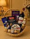 Sangiovese Toast Wine Chocolate & Cookie Gift Basket