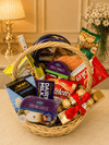 Gourmet Cellar Wine Cheese & Chocolate Gift Basket