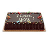8x12 I Love You Dedication Cake