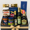 Italian gourmet pantry gift box with Barilla pasta, pesto, Nutella, Ferrero Rocher and Italian pantry essentials in the Philippines