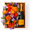 Veuve Clicquot & Flowers Gift Crate